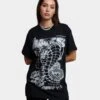 Rats Get Fat King Kobra T-Shirt Black