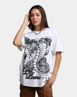 Rats Get Fat King Kobra T-Shirt White