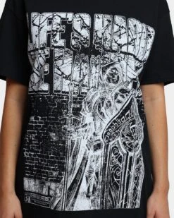 Rats Get Fat Life's Hard T-Shirt Black -Sportswear Women Store 02042847 YB001 womens 0030