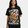 Goat Crew Love More T-Shirt Black Wash 1 Goat Crew Love More T-Shirt Black Wash -Sportswear Women Store 02042971 YB295 womens 0010