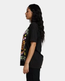 Goat Crew Love More T-Shirt Black Wash -Sportswear Women Store 02042971 YB295 womens 0060