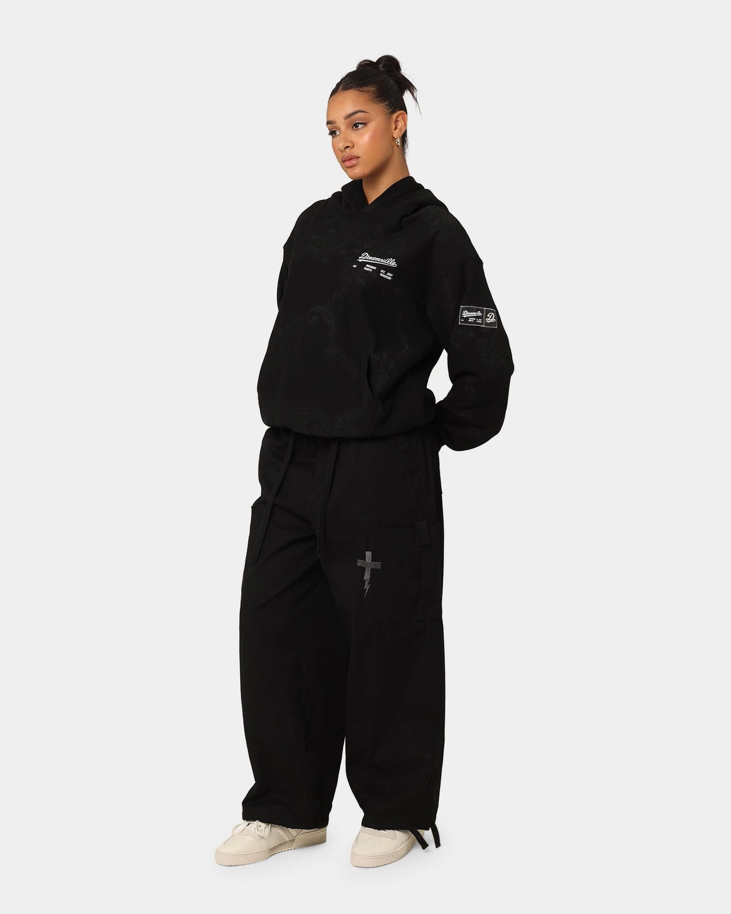 Dreamville Records Hoodie Black 4 Dreamville Records Hoodie Black - Image 2