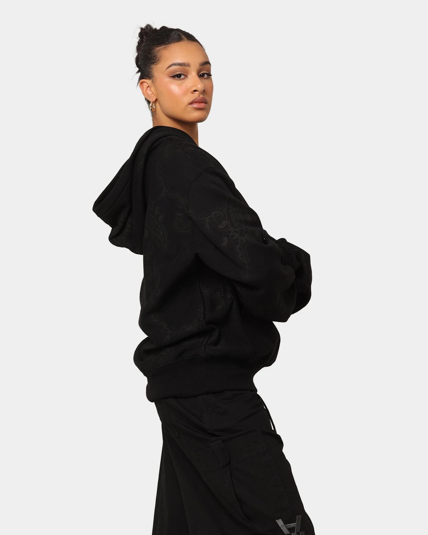 Dreamville Records Hoodie Black 7 Dreamville Records Hoodie Black - Image 5