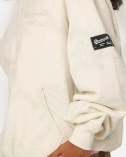 Dreamville Records Hoodie Cream -Sportswear Women Store 02043226 YC600 womens 070