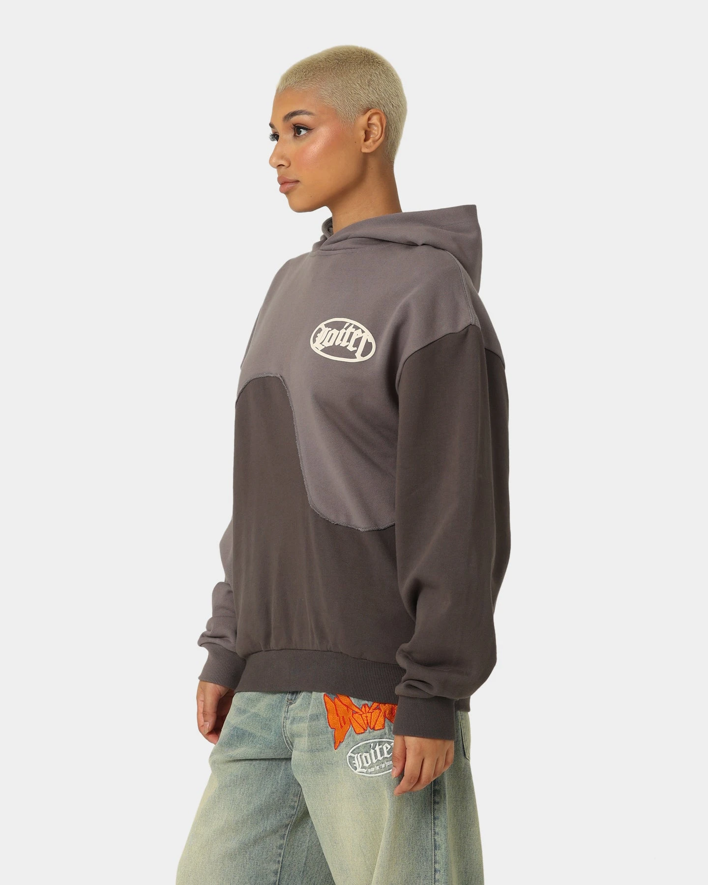 Loiter Palette Hoodie Grey 10 Loiter Palette Hoodie Grey - Image 8