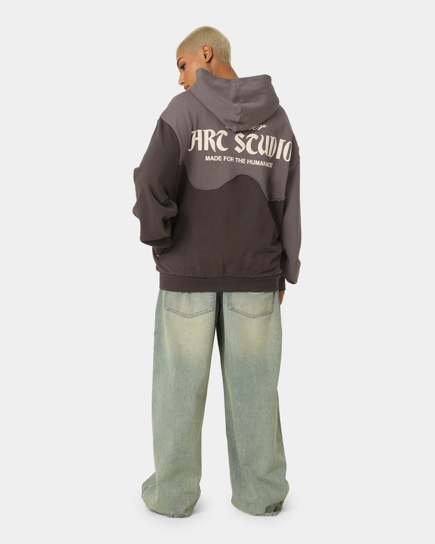 Loiter Palette Hoodie Grey 11 Loiter Palette Hoodie Grey - Image 9