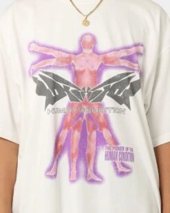 Loiter Pure Love Vintage T-Shirt White -Sportswear Women Store 02043986 YW100 womens 0050