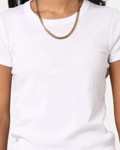 AS Colour Women's Organic Rib T-Shirt White -Sportswear Women Store 02044552 YW100 womens 0030