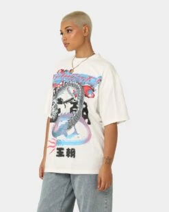 Loiter Dynasty Vintage T-Shirt Off White -Sportswear Women Store 02044643 YO007 womens 0060