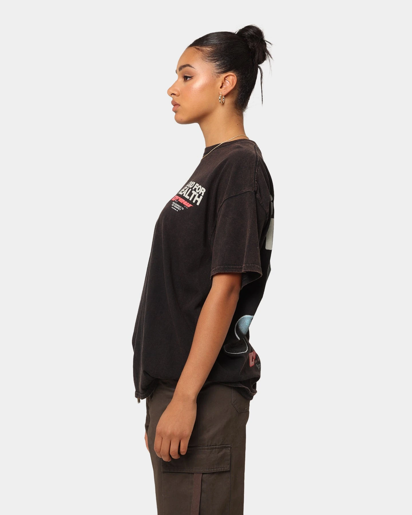 Goat Crew Good 4 Health Vintage T-Shirt Black Wash 9 Goat Crew Good 4 Health Vintage T-Shirt Black Wash - Image 7