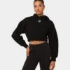 Puma Women's Classics Cropped Hoodie Puma Black 1 Puma Women's Classics Cropped Hoodie Puma Black -Sportswear Women Store 02044900 YP943 womens 0010