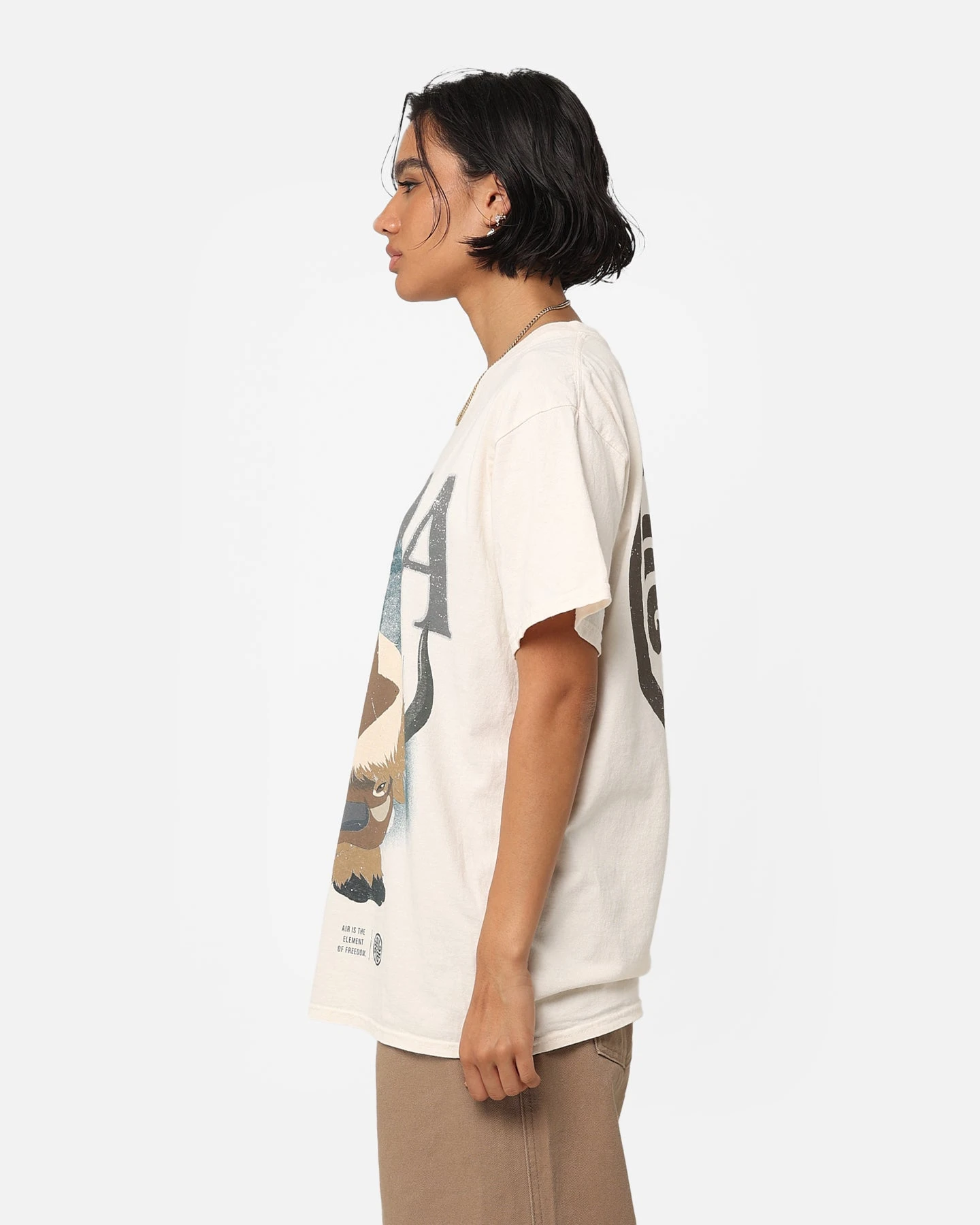 Goat Crew X Avatar: The Last Airbender Appa Vintage T-Shirt Off White 9 Goat Crew X Avatar: The Last Airbender Appa Vintage T-Shirt Off White - Image 7