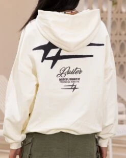 Loiter Patchwork Hoodie Off White -Sportswear Women Store 02045602 YO007 womens 0050