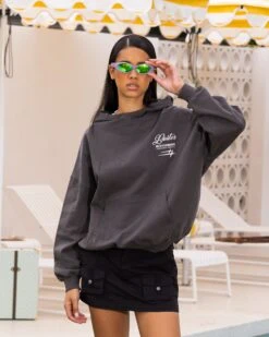 Loiter Alter Hoodie Charcoal -Sportswear Women Store 02045605 YC300 womens 0020