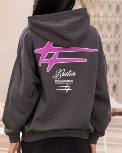 Loiter Alter Hoodie Charcoal -Sportswear Women Store 02045605 YC300 womens 0050