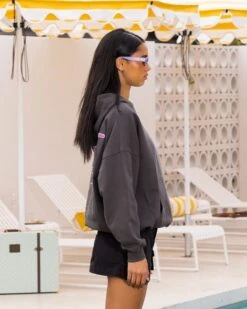 Loiter Alter Hoodie Charcoal -Sportswear Women Store 02045605 YC300 womens 0060