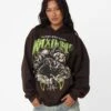 Goat Crew X Transformers Maximals Vintage Hoodie Brown Wash -Sportswear Women Store 02045880 YX300 womens 0010