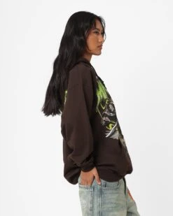 Goat Crew X Transformers Maximals Vintage Hoodie Brown Wash -Sportswear Women Store 02045880 YX300 womens 0060