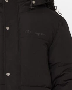 Champion Women's Rochester Puffer Jacket Black -Sportswear Women Store 02046570 YB001 womens 0030