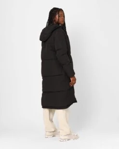 Champion Women's Rochester Puffer Jacket Black -Sportswear Women Store 02046570 YB001 womens 0070