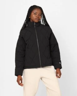 Champion Women's Reb Puffer Jacket Black