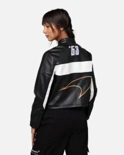 We Are The Wild Collective X McLaren Women's Crop Racing Jacket Black -Sportswear Women Store 02047573 YB001 womens 0080
