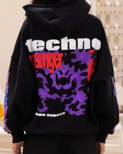 Loiter Live In Direct Vintage Hoodie Black 14 Loiter Live In Direct Vintage Hoodie Black -Sportswear Women Store 02047613 YB001 womens 0050