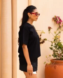 Playboy By Culture Kings A Class T-Shirt Black -Sportswear Women Store 02047901 YB001 womens 0060