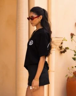 Playboy By Culture Kings A Class T-Shirt Black -Sportswear Women Store 02047901 YB001 womens 0070