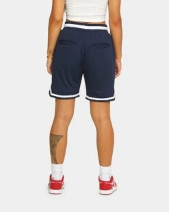 Saint Morta Men's Icon Mesh Basketball Short Navy/White 13 Saint Morta Men's Icon Mesh Basketball Short Navy/White -Sportswear Women Store 03004780 YN288 womens 0050