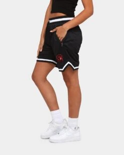 Saint Morta Southside Basketball Shorts Black/White 17 Saint Morta Southside Basketball Shorts Black/White -Sportswear Women Store 03005162 YB012 womens 0090