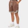 EN ES Rival Basketball Shorts Brown 2 EN ES Rival Basketball Shorts Brown -Sportswear Women Store 03005255 YX300 womens 0010