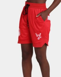 The Anti Order A8 Mesh Basketball Shorts Red/White -Sportswear Women Store 03005295 YR081 womens 0070