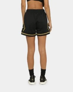 Mitchell & Ness Women's Chicago Bulls Jump Shot Short Black/Gold -Sportswear Women Store 03005413 YB003 womens 0040