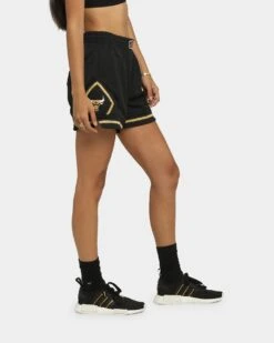Mitchell & Ness Women's Chicago Bulls Jump Shot Short Black/Gold -Sportswear Women Store 03005413 YB003 womens 0060