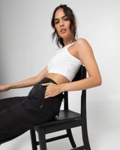 EN ES Women's Classic Cargo Pant Black -Sportswear Women Store 03006003 YB001 womens 0091