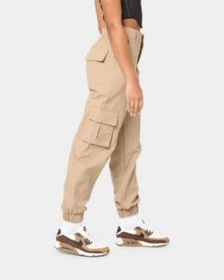 EN ES Women's Washed Cargo Pants Beige -Sportswear Women Store 03006266 Y1000 womens 0050 5fa3bbf8 8c77 42ec 86b4 5ef675c07c07