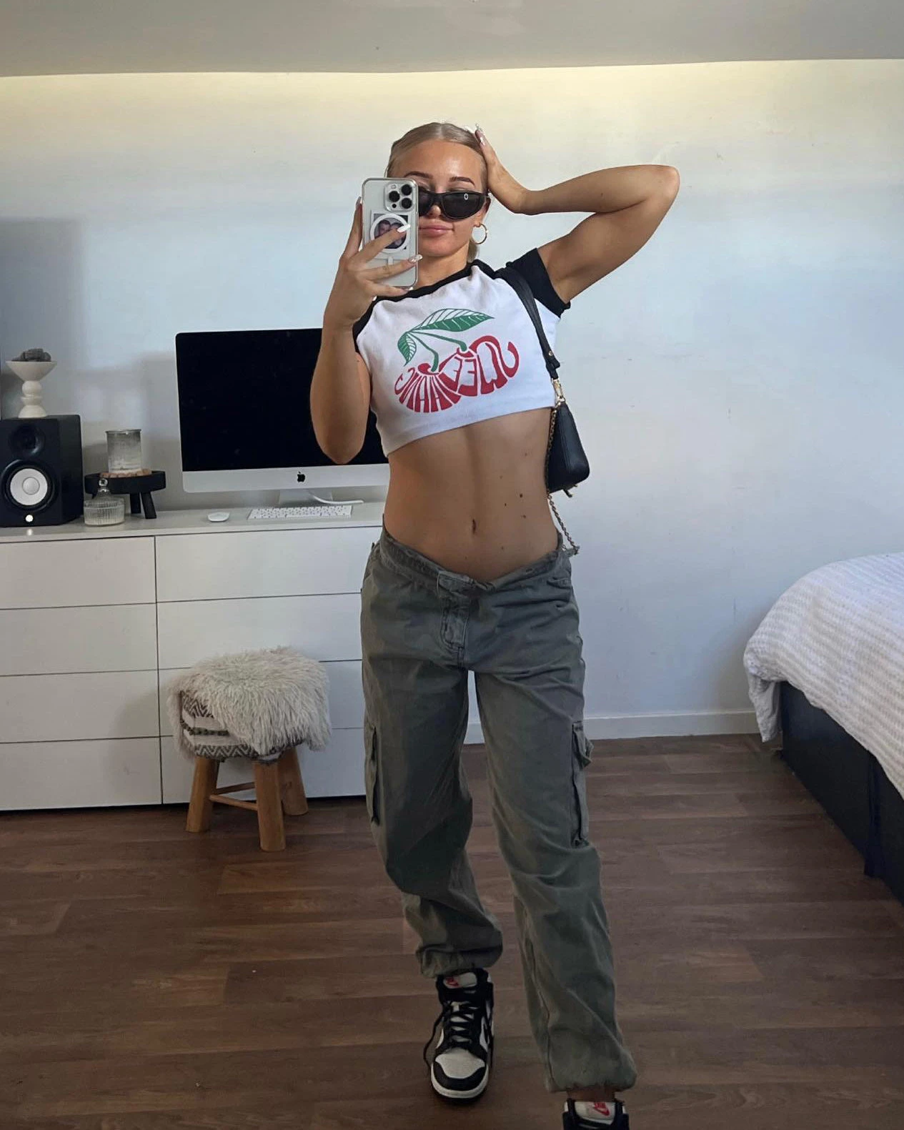 EN.ES Washed Cargo Pants Washed Khaki 15 EN.ES Washed Cargo Pants Washed Khaki - Image 13