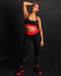 Reebok X Cardi B Women's 7/8 Tights Black