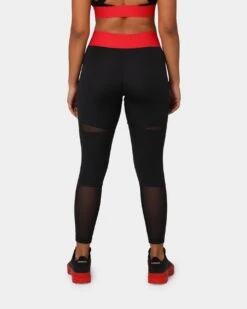 Reebok X Cardi B Women's 7/8 Tights Black -Sportswear Women Store 03006346 YB001 womens 0040