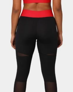 Reebok X Cardi B Women's 7/8 Tights Black -Sportswear Women Store 03006346 YB001 womens 0080