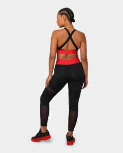 Reebok X Cardi B Women's 7/8 Tights Black -Sportswear Women Store 03006346 YB001 womens 0090
