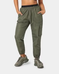 Reebok Women's Cardi B X Reebok Track Pants Hunter Green -Sportswear Women Store 03006366 YG646 womens 0010