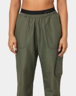Reebok Women's Cardi B X Reebok Track Pants Hunter Green -Sportswear Women Store 03006366 YG646 womens 0030