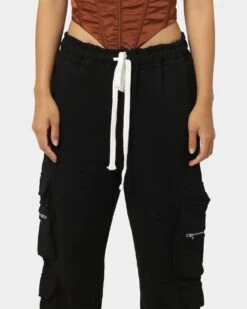 EN ES Cargo Track Pants Black -Sportswear Women Store 03006694 YB001 womens 0030