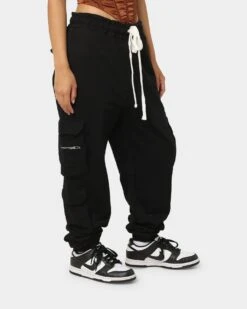 EN ES Cargo Track Pants Black -Sportswear Women Store 03006694 YB001 womens 0050