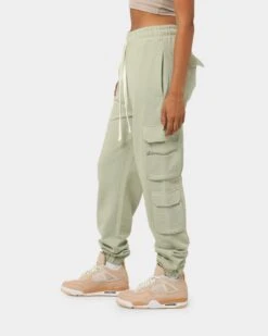 EN ES Cargo Track Pants Green -Sportswear Women Store 03006694 YG600 womens 0060