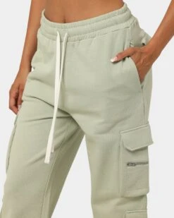 EN ES Cargo Track Pants Green -Sportswear Women Store 03006694 YG600 womens 0070