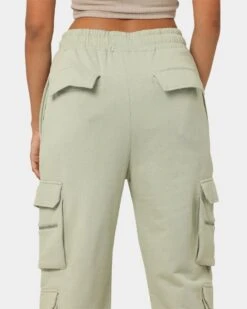 EN ES Cargo Track Pants Green -Sportswear Women Store 03006694 YG600 womens 0080