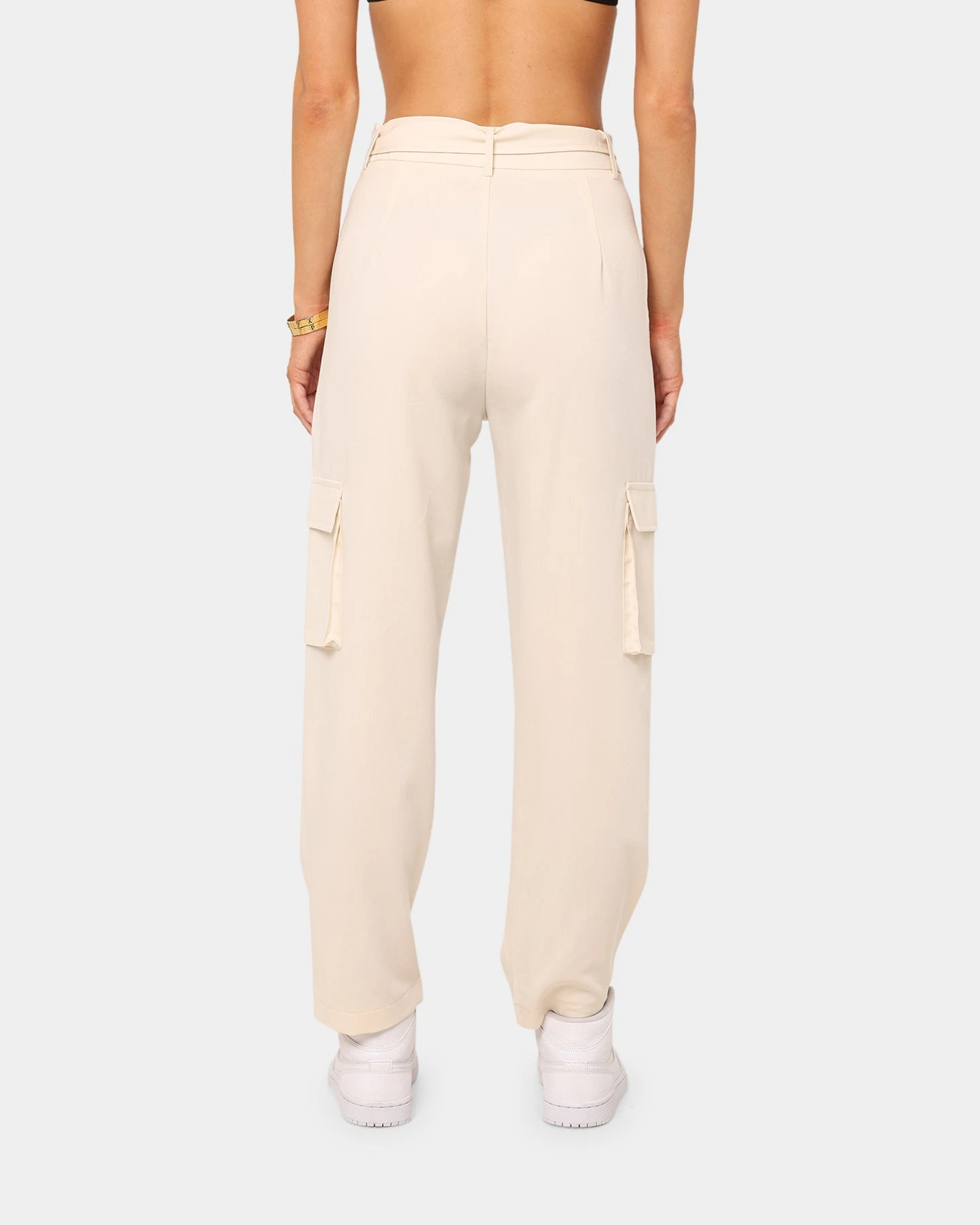 XXIII Women's Mae Cargo Pant Cream 6 XXIII Women's Mae Cargo Pant Cream - Image 4